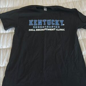 Kentucky Cheerleading Black T-Shirt